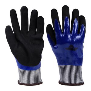 Luva de Segurança de Borracha Nitrílica WK23 Tamanho 8" M Worker