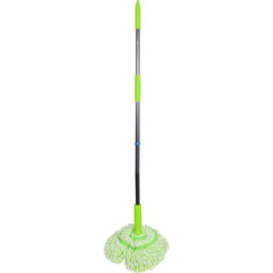 Mop Tipo Esfregão Twist Microfibra com Cabo de 1,25m Kala