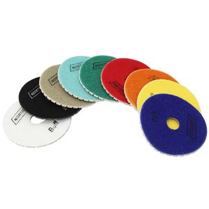Kit Disco Diamantado Flexível Pro Brilho D'Água 100mm Norton