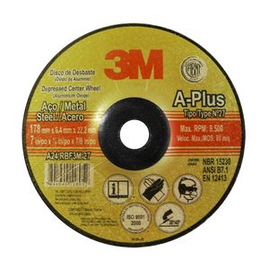 Disco de Desbaste A-Plus 230mmx6,4mm 3M