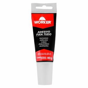 Adesivo Branco Fixa Tudo Poliuretano 80g Worker
