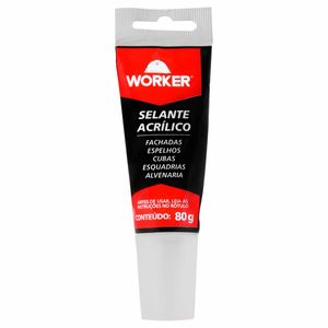 Selante Acrílico para Vedação 80g Worker