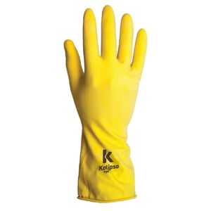 Luva Látex Light Tamanho Grande Amarelo Kalipso
