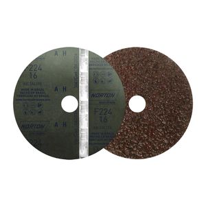Disco Lixa Fibra F224 115x22mm Grão 24 Norton