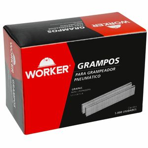 Grampo para Grampeador Pneumático 90 5000 Peças 16mm Worker