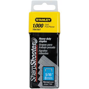 Grampos de Uso Geral 5/16" – 1000 peças Stanley