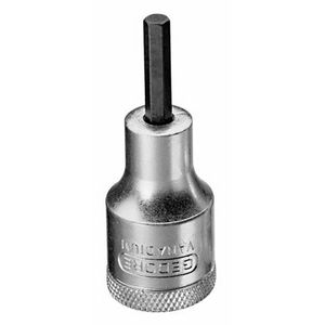 Chave Soquete Hexagonal em Cromo Vanádio 1/2" - 3/8” Gedore