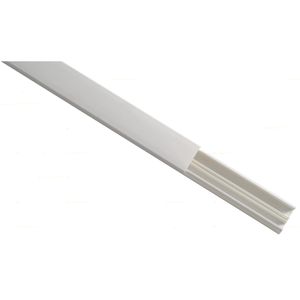 Canaleta 20mmx10mmx2000mm Divisória Branca Tramontina