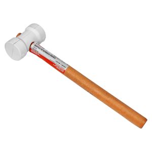 Martelo De Borracha 40Mm Branco 61277 Cortag