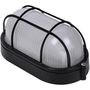 Luminária Tartaruga de Alumínio E27 1x60w Preto Sun Light