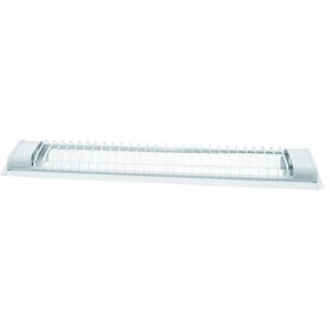 Luminária Embutir T8 2x36w Branca Completa Taschibra