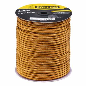 Corda Pet Trançada 147m/ 10mm Ouro Collins