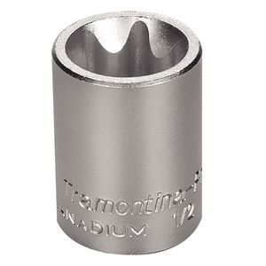 Soquete Trafix Aço Cromo Vanádio 28,5mm 1/2" Tramontina