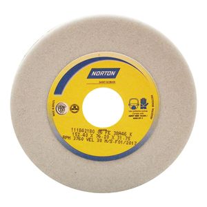 Rebolo Reto para Afiação Super Aços 152.40x76.20mm Norton