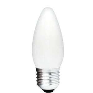 Lâmpada Vela Argenta Leitosa 25w 220v Philips