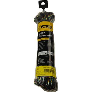 Corda Pet Trançada Color Meada 10mmx15m Collins