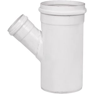 Junção de Esgoto Simples Branco 150x75mm Corr Plastik