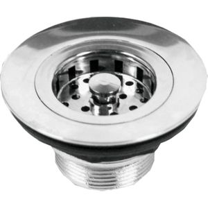 VALVULA PIA AMERIC OVERTIME ABS CROMADO 3.1/2"