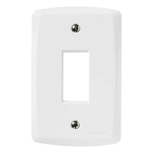 Placa Vertical 1 Conector 4X2 Lux² Branca Tramontina
