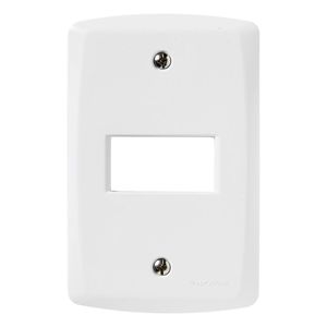 Placa Horizontal 1 Posto 4x2 Lux² Branca Tramontina