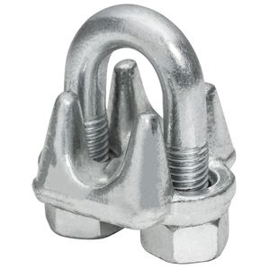 Grampo Tipo Clip Para Cabo de Aço Forjado 7/8" Acerosid