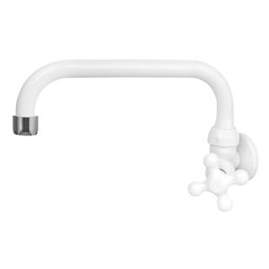 TORNEIRA BICA MÓVEL PAREDE HORIZONTAL MARUJÁ BRANCA VIQUA