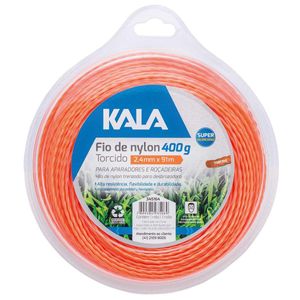 Fio de Nylon para Aparadores 2,0mmx130m Kala