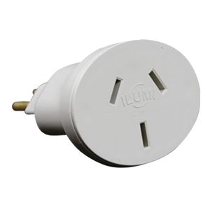ADAPTADOR 3P CHATO ILUMI PARA 3P RED 20A CZ
