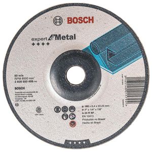 Disco de Desbaste Expert Deprimido para Metal 180x6,4mm Bosch