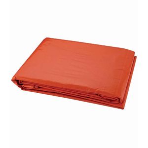 Lona Encerado Polietileno 100 Micras 3m X 3m Laranja Kala