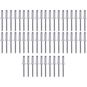 Rebite de Repuxo Alumínio 4,8x19mm 50 Peças Worker