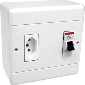 AIR BOX SOBREP PERLEX TOM+DISJ DIN UNI 20A