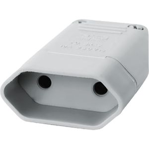 PLUGUE FÊMEA 2P PERLEX 10A CZ