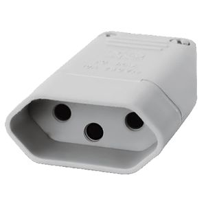 PLUGUE FÊMEA 3P PERLEX 10A CZ
