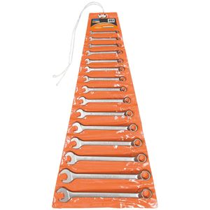 Jogo de Chaves Combinadas com 15 Peças 6-32mm Tramontina