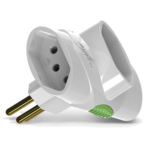 Plugue T com 3 Saídas 3P 10A Branco Daneva