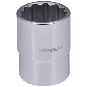 SOQUETE ESTRIADO ENCAIXE 3/4" WORKER