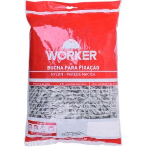 Bucha 08" 500 peças Nylon Worker