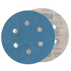 Disco de Lixa Hookit 338U 152mm Grão 400 3M