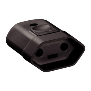 Plugue Fêmea 2P 250V 20A Preto Tramontina