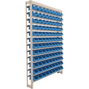 Estante Metálica com 108/ 03 Gavetas Azuis WORKER