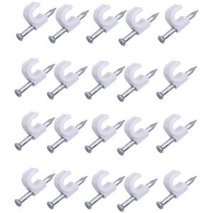 Abraçadeira Para Cabo Coaxial  6mm 20 peças Worker