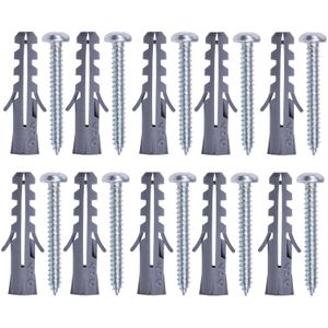 Parafuso AA com Bucha 3,5x25mm 10 Conjuntos Worker