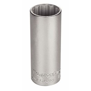 Soquete Estriado Longo com Encaixe 1/2" 24mm Tramontina