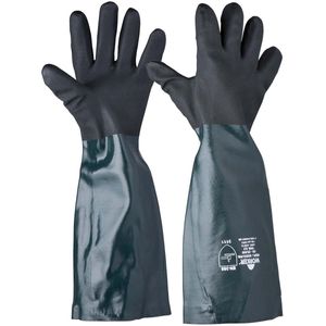 Luva Áspera PVC Forrada 60cm Worker