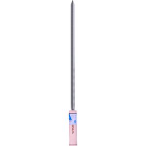 Espeto Simples de Chapa Galvanizada com Cabo de Madeira 55cm Kala