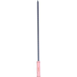Espeto Simples de Chapa Galvanizada com Cabo de Madeira 65cm Kala