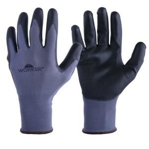 Luva Banhada Poliuretano Wk30 Cinza G Worker