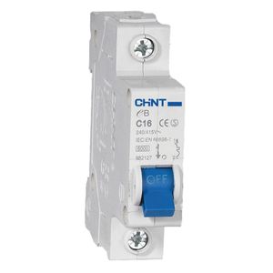 DISJUNTOR UNIPOLAR CHINT DIN CURVA C 40A 3KA