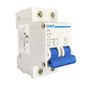 DISJUNTOR BIPOLAR CHINT DIN CURVA C 16A 3KA